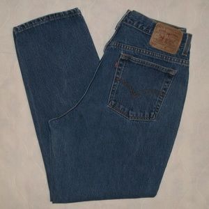 Levi's 512 Slim Fit Tapered High Waisted Jeans 16